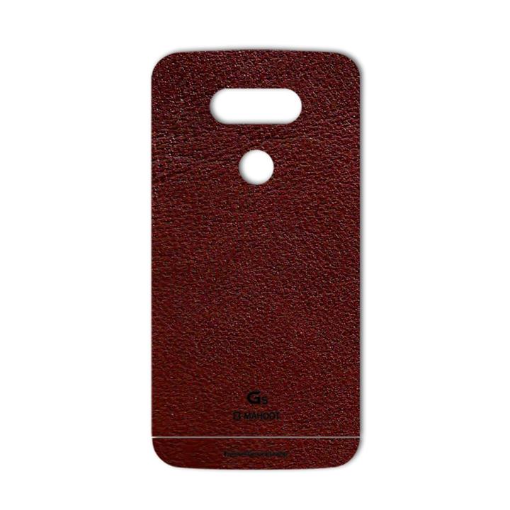 برچسب تزئینی ماهوت مدلNatural Leather مناسب برای گوشی  LG G5 MAHOOT Natural Leather Sticker for LG G5